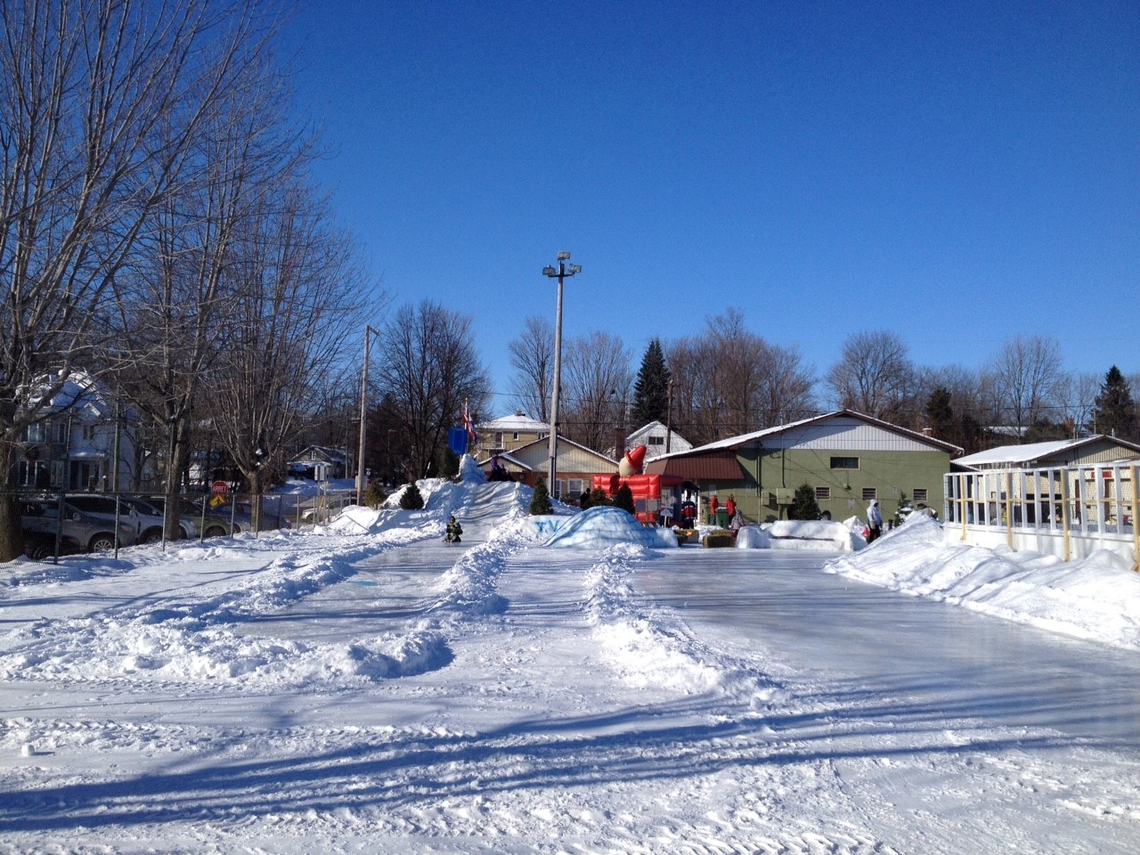 Une “Terrasse...sur glace” sous un froid intense