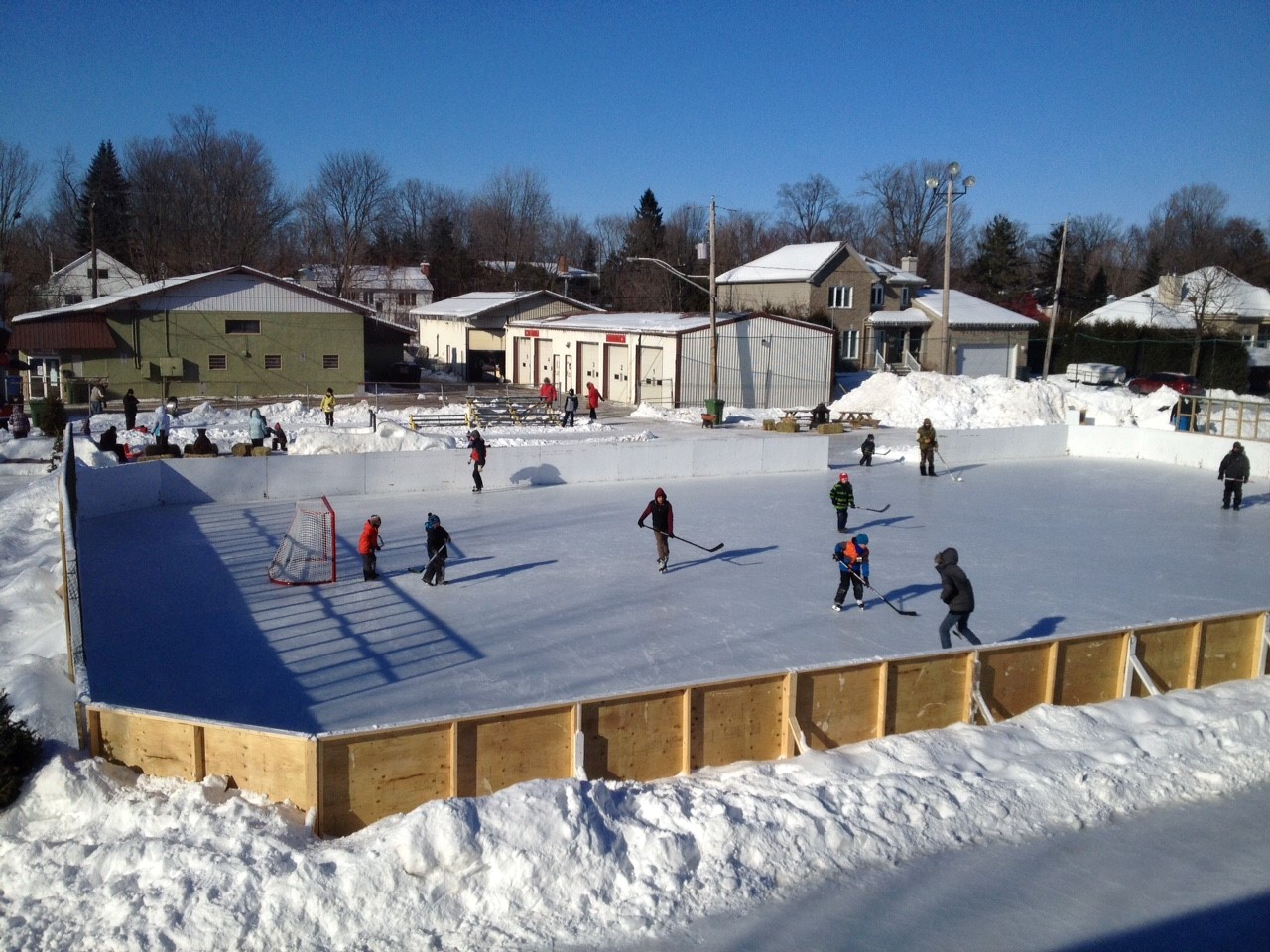 Une “Terrasse...sur glace” sous un froid intense