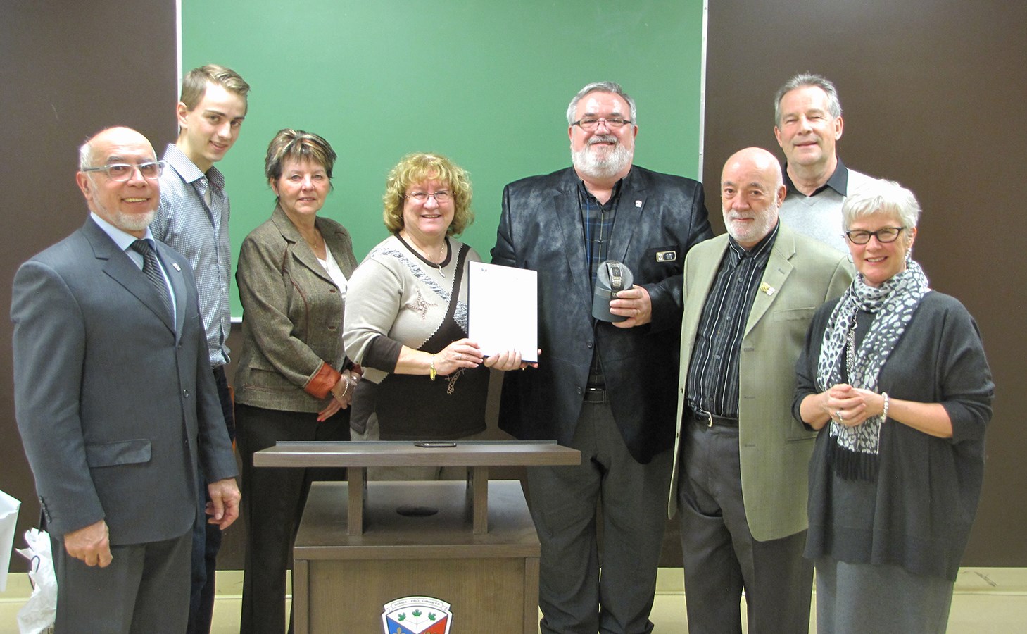 Jim Miron fête ses 20 années de service comme conseiller du district 5