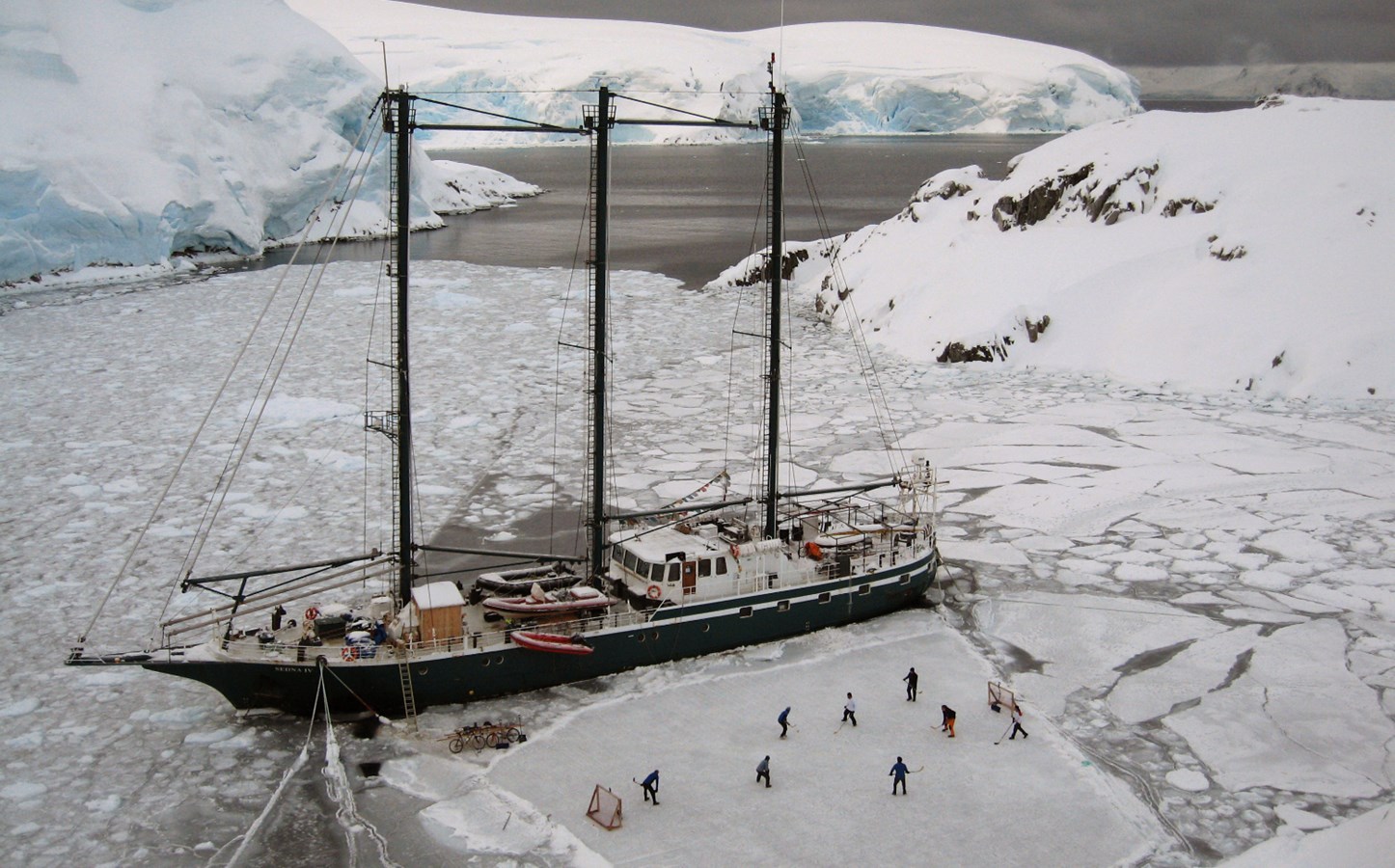 L’Antarctique revisité par Martin Leclerc
