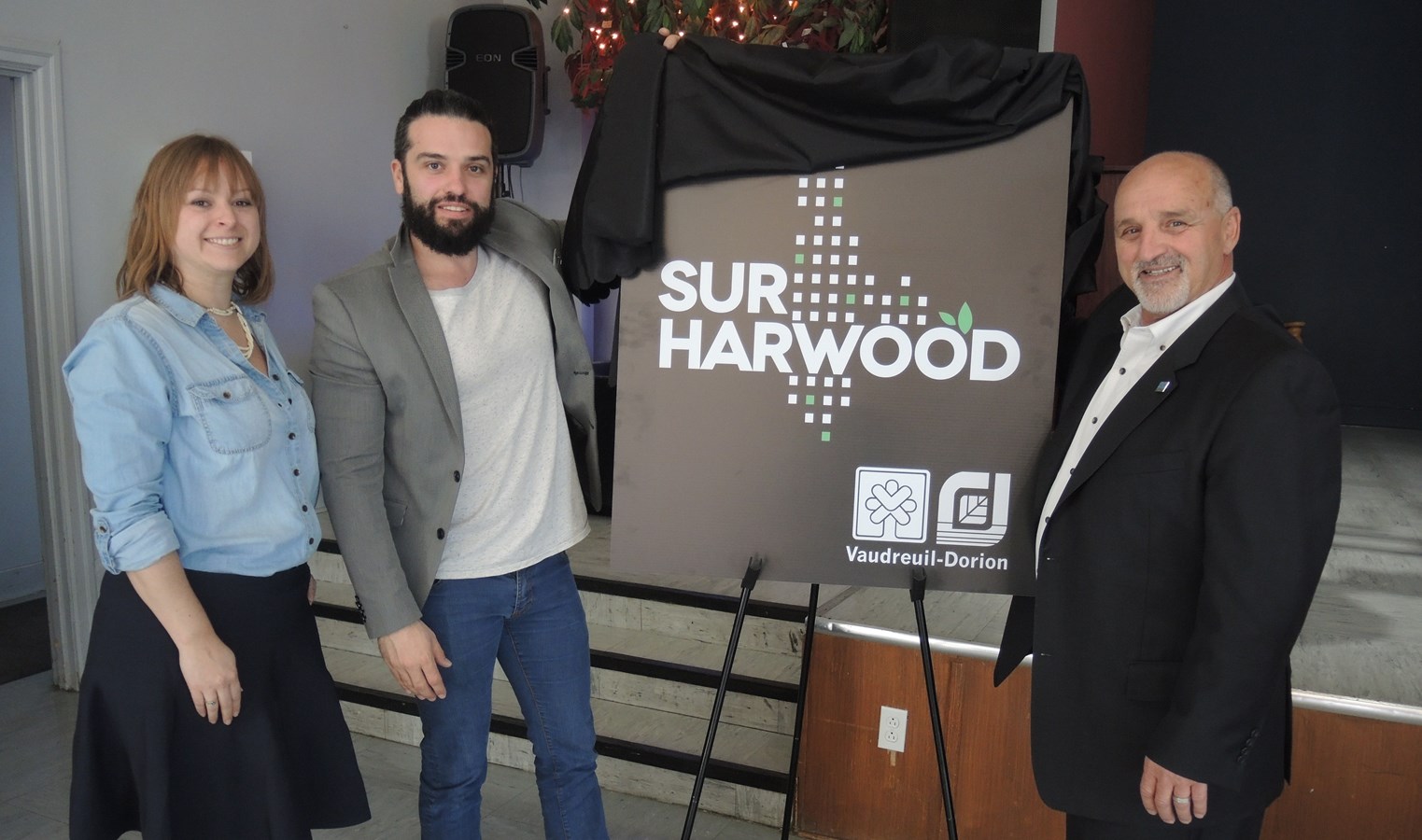 Le boulevard Harwood a sa nouvelle « identité »