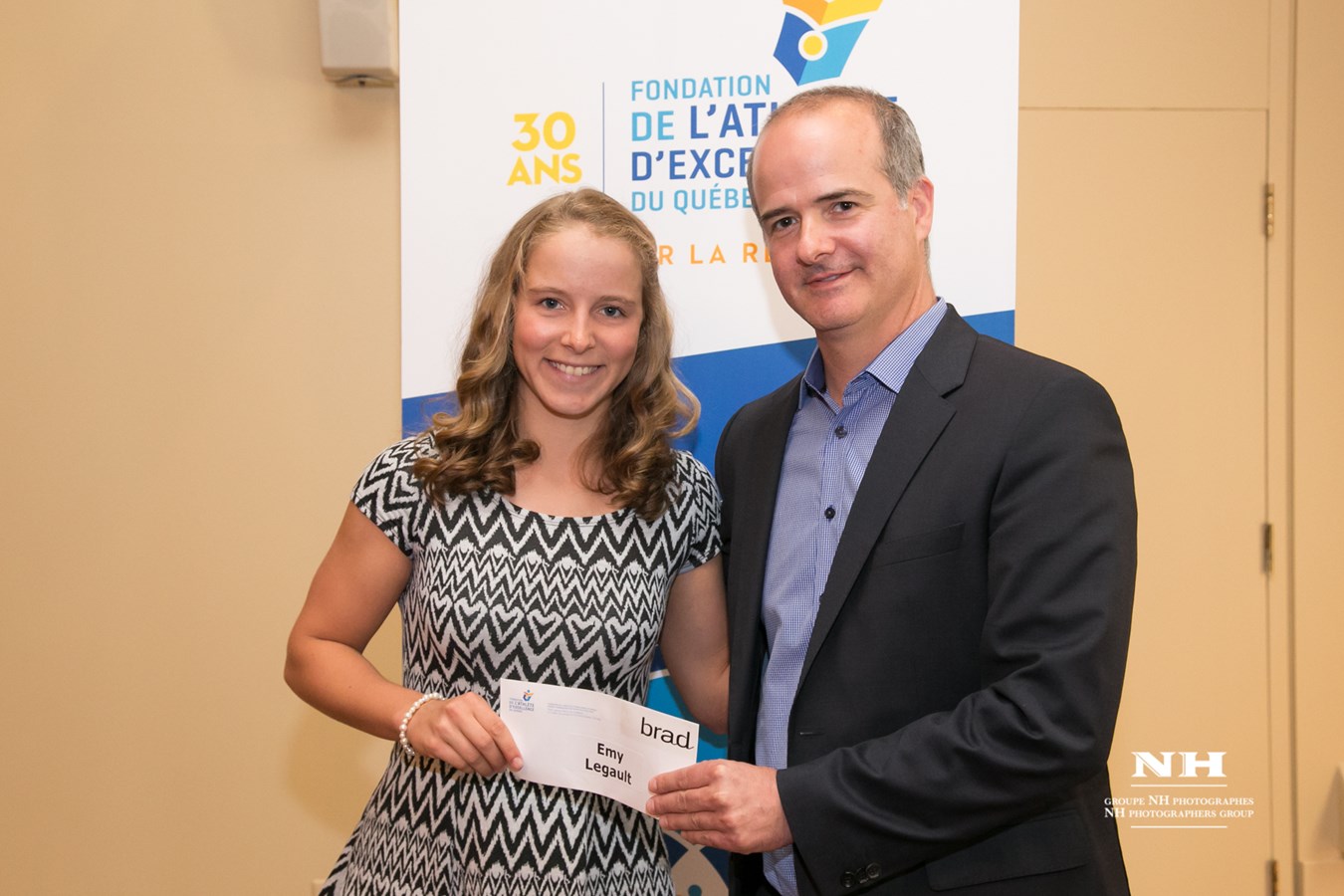 La Fondation de l’athlète d’excellence soutient Émy Legault et Jesse Thibodeau