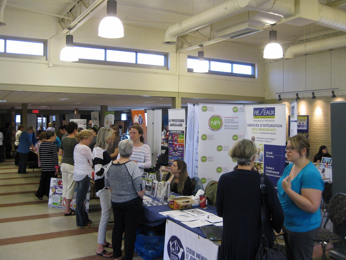 Plus de 100 personnes à la foire communautaire de Vaudreuil-Soulanges à Rigaud