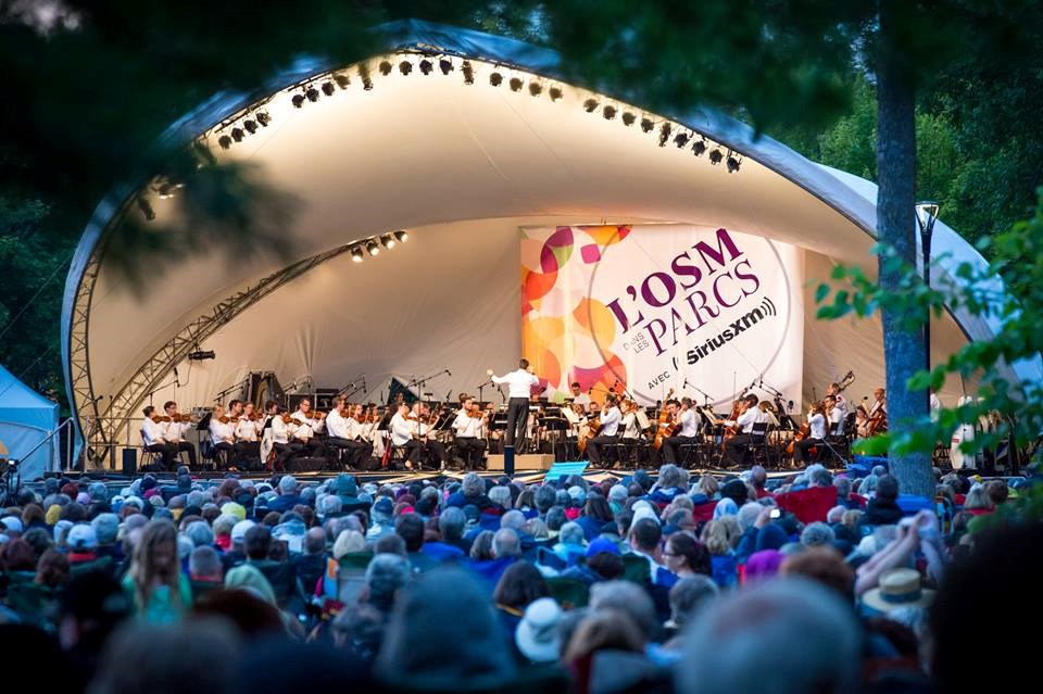 L’Orchestre symphonique de Montréal au parc Bellevue, à Pincourt