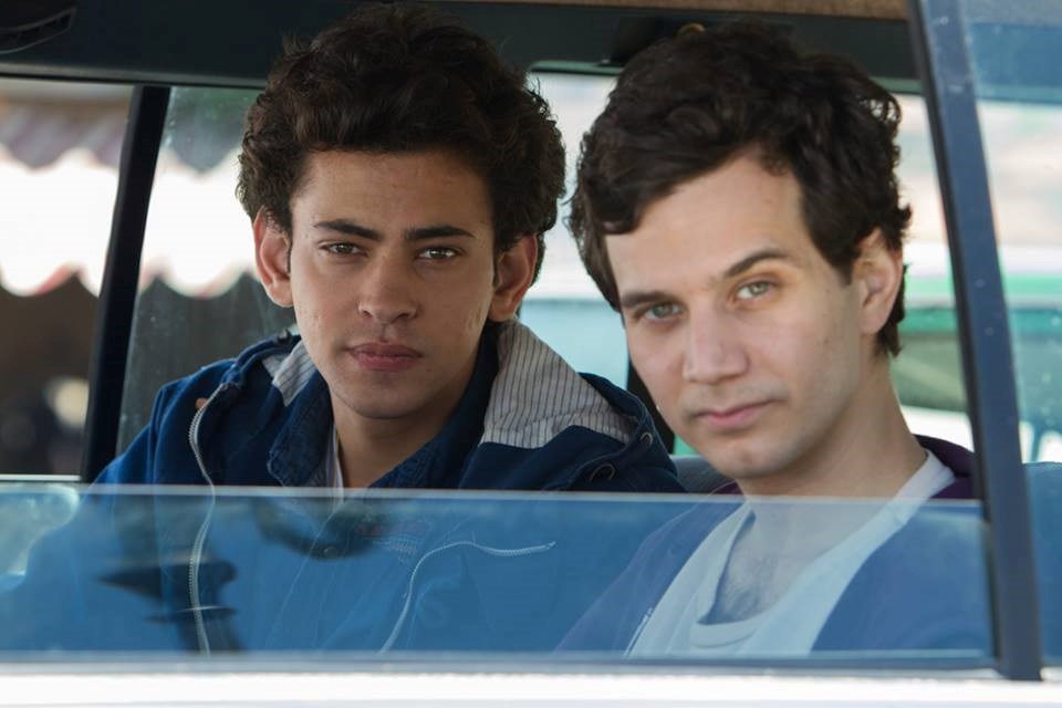 Un cinéma plein air en arabe et en hébreu, avec le film «Mon fils»