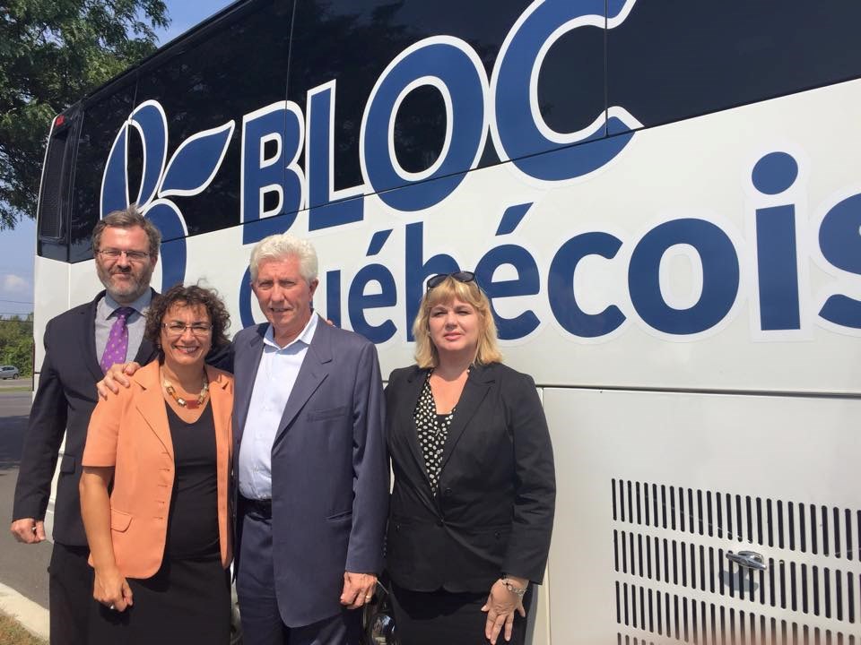 Gilles Duceppe s'arrête à Salaberry-de-Valleyfield