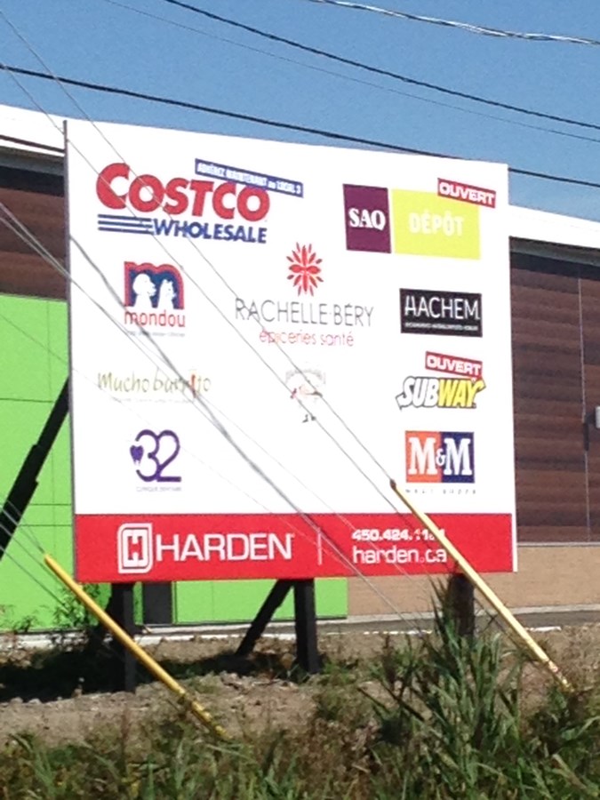 Mise à jour sur la construction du futur Costco à Vaudreuil-Dorion
