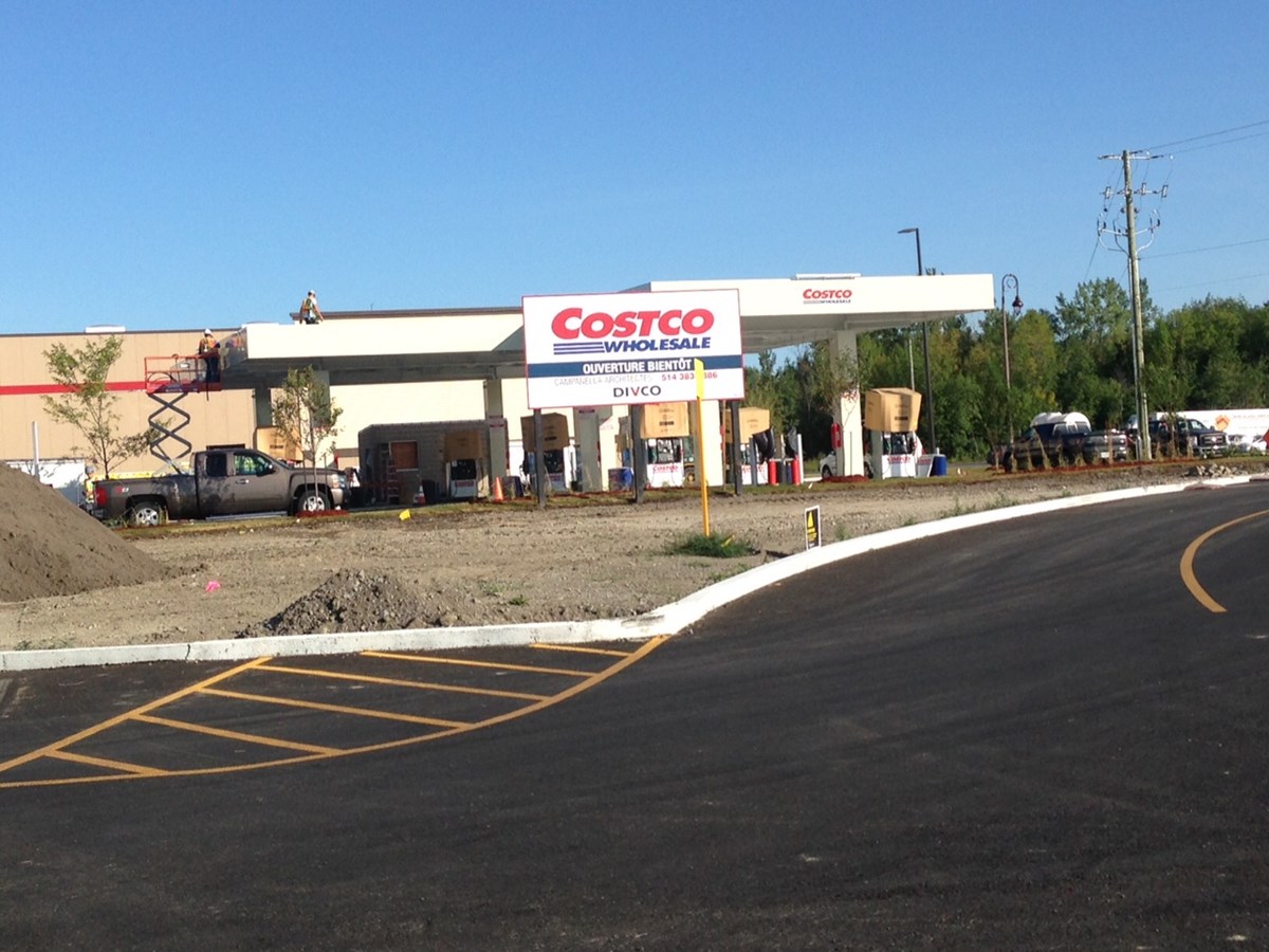 Mise à jour sur la construction du futur Costco à Vaudreuil-Dorion