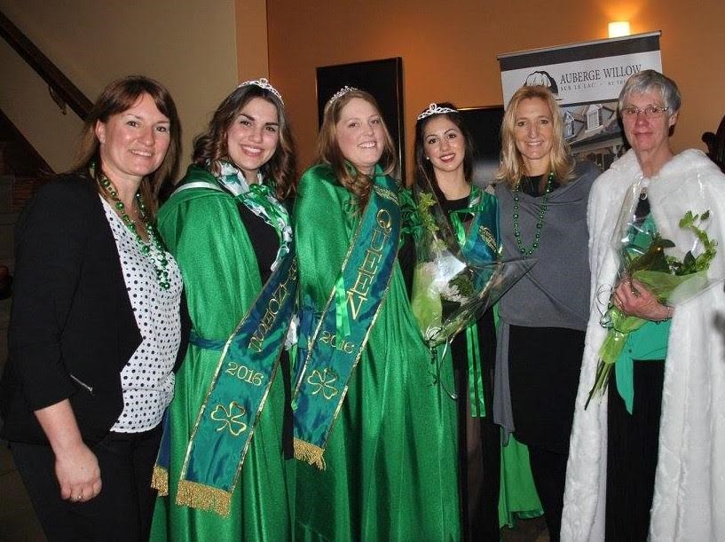 Shannon Pine est la reine de la Parade de la Saint Patrick 