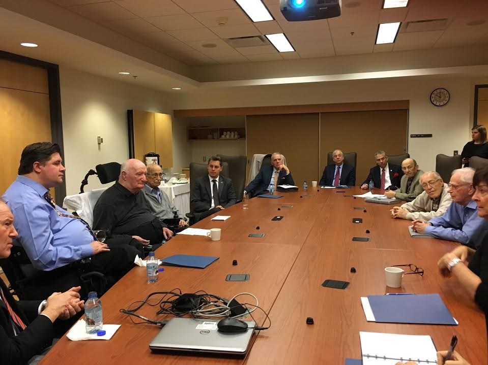 Le ministre des Anciens combattants visite l’hôpital Saint-Anne 