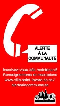 Appels, courriels, messages texte : Soyez les premiers avertis