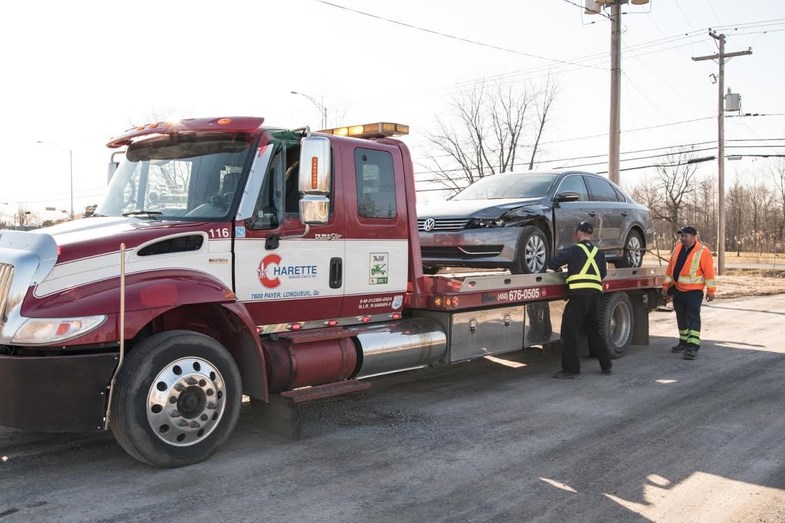 Un accident fait un blessé léger à Vaudreuil-Dorion