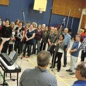 L’ensemble vocal Les Enchanteurs dans la nouvelle pub télé de Sico