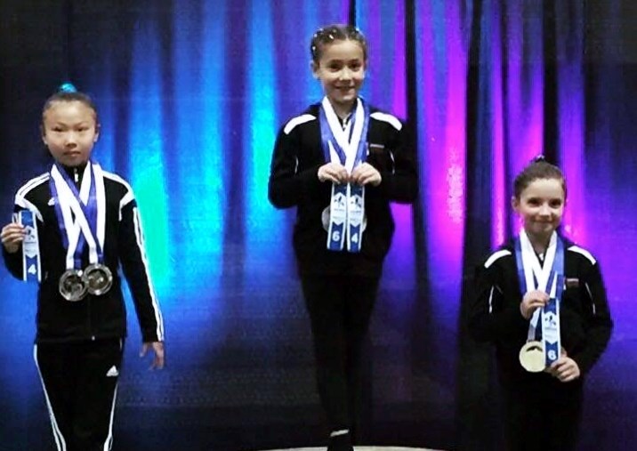 Trois gymnastes de Gymini aux championnats de gymnastique de l’Est canadien