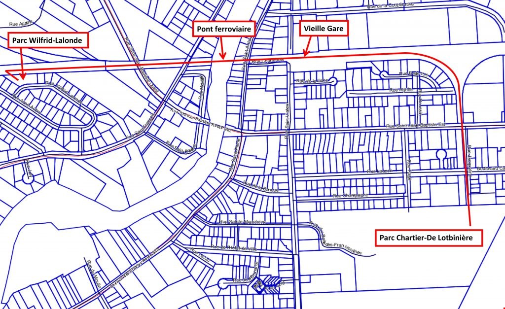 Début de la première phase des travaux d’aménagement de la piste cyclable à Rigaud