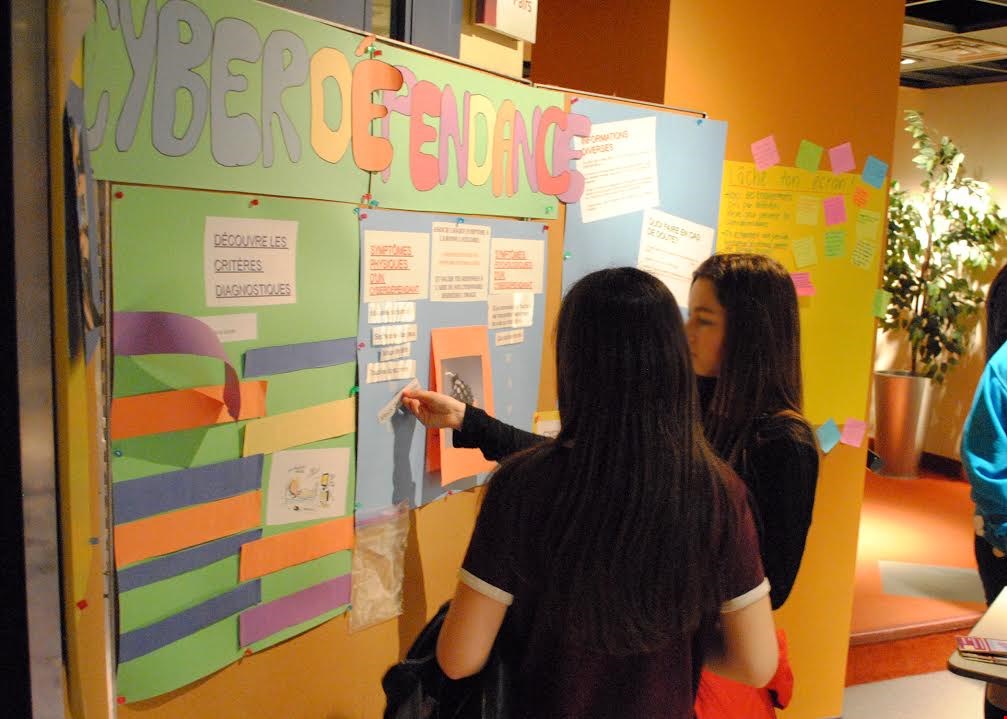 Projet de sensibilisation avec des étudiants en TES au Collège de Valleyfield