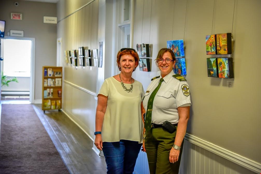 La directrice du poste de la SQ de Vaudreuil-Soulanges rencontre les organismes