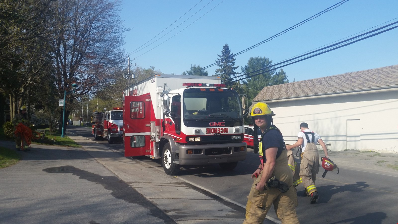 Incendie au coeur de Saint-Lazare