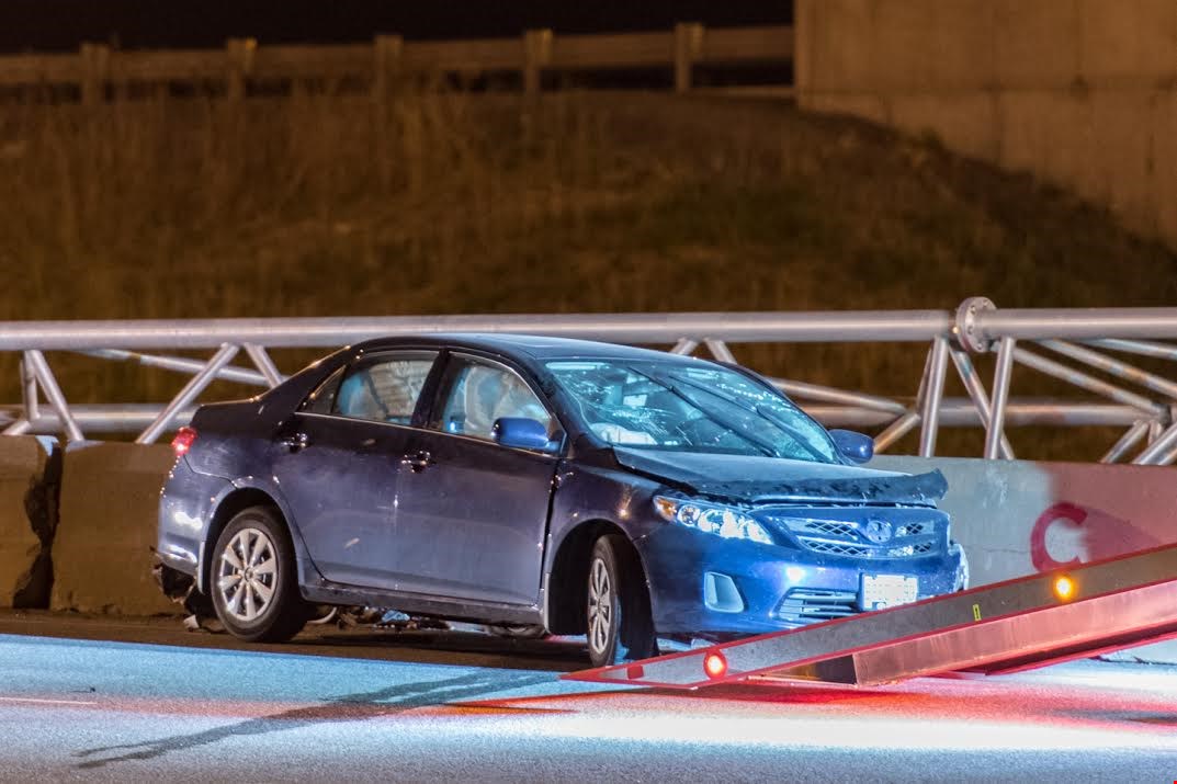 Un accident fait un blessé léger à Les Cèdres