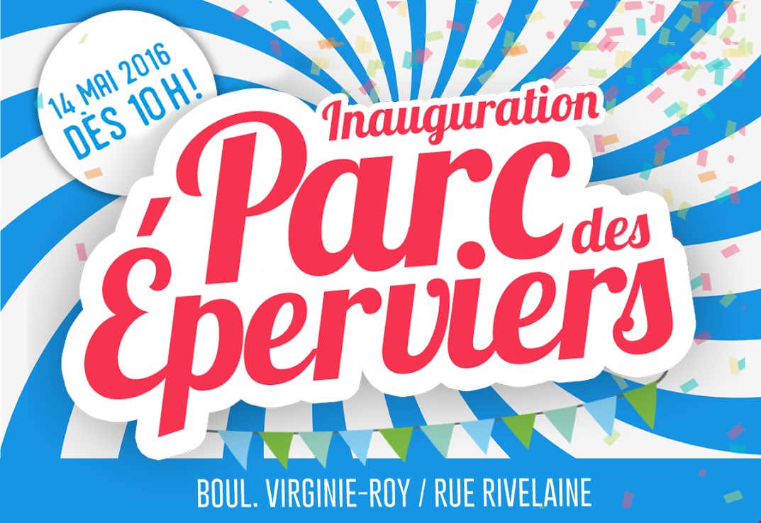 Inauguration officielle du parc des Éperviers