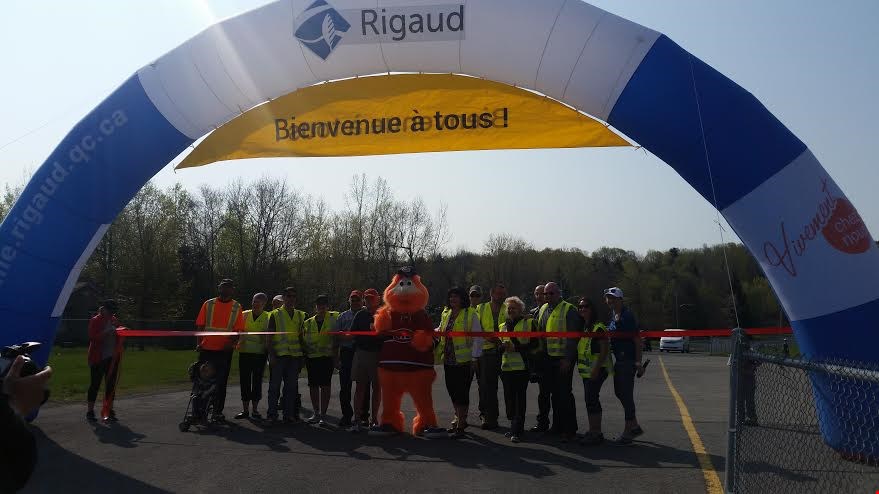 Succès de la marche du maire de Rigaud