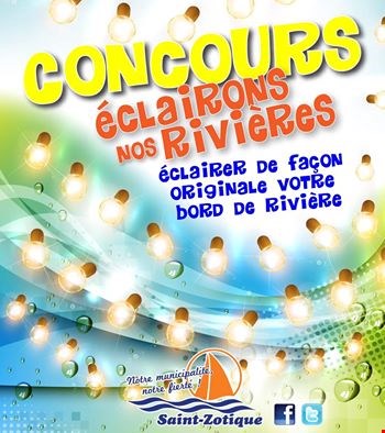 Concours « Éclairons nos rivières » à Saint-Zotique