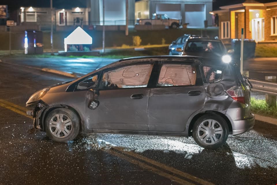 Un accident fait un blessé à Rivière Beaudette