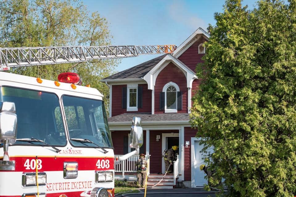 Incendie à Notre-Dame-de-l’Île-Perrot
