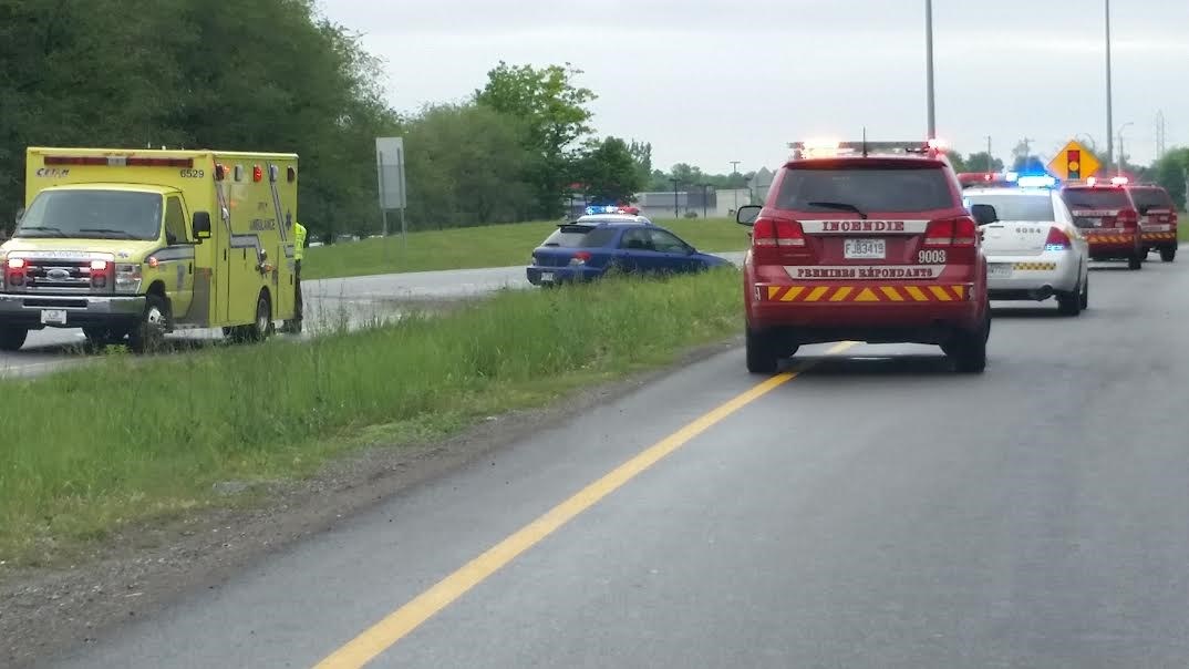 Perte de contrôle sur la 20