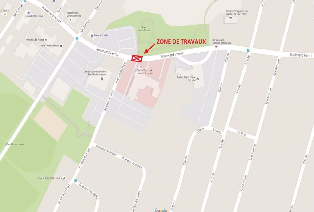 Fermeture du boulevard Perrot le 7 juin