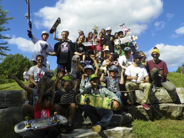 Compétition de skate à Notre-Dame-de-l’Île-Perrot 