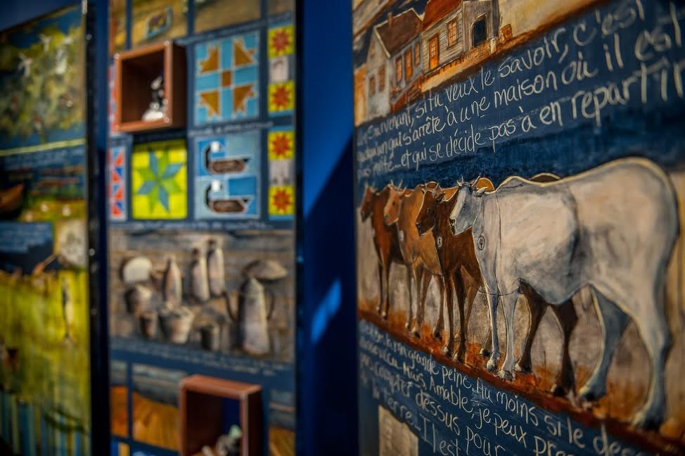 Vernissage de l'exposition Germaine Guèvremont et le Survenant le 19 juin