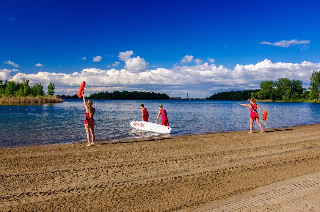 Ouverture de la plage du parc régional des Îles-de-Saint-Timothée