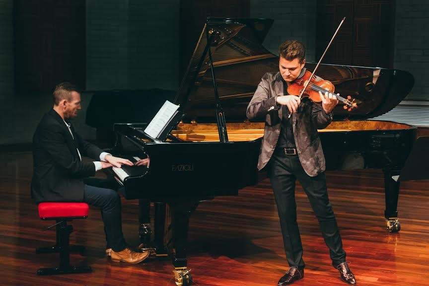 Concert du violoniste Alexandre Da Costa et le pianiste Graham Wood à la Maison Trestler