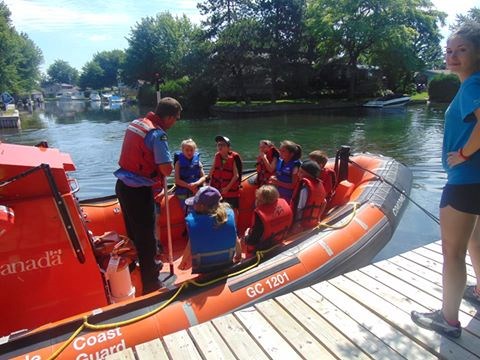 Journée sécurité au camp de jour de Saint-Zotique