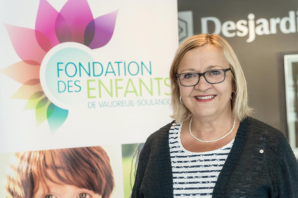Pauline Thauvette-Leroux, présidente d’honneur du Souper-bénéfice annuel de la Fondation des enfants de Vaudreuil-Soulanges	