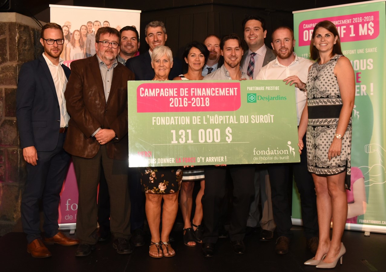 131 000 $ pour la santé de l'Hôpital du Suroît