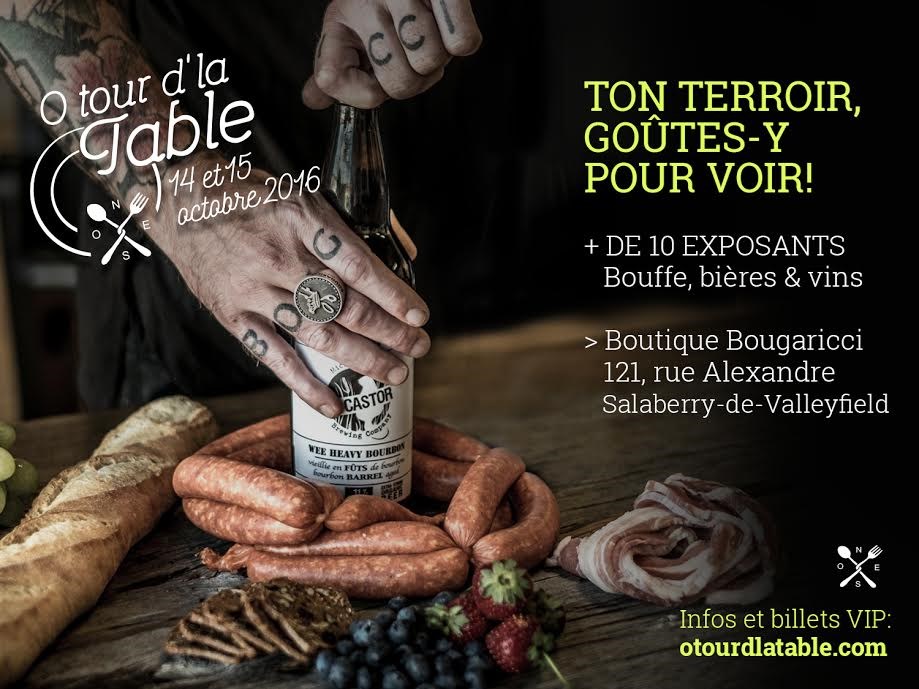 Des entreprises d'ici à un Salon de dégustation de produits du terroir à Salaberry-de-Valleyfield