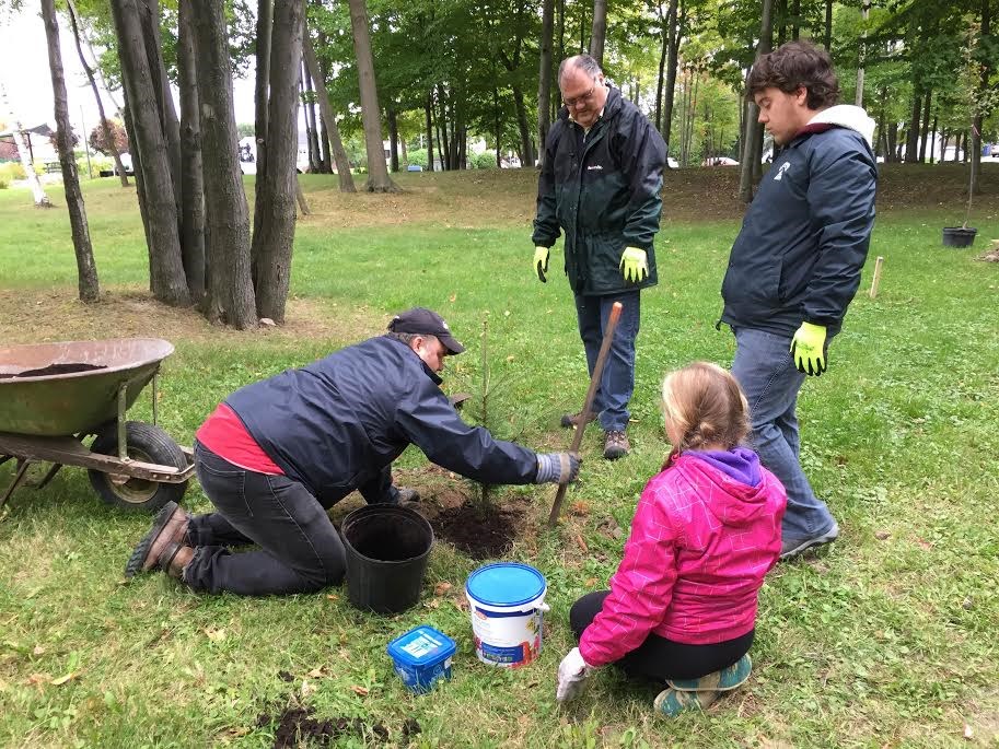 Une opération de verdissement réussie au parc Boischatel de l'Île-Perrot