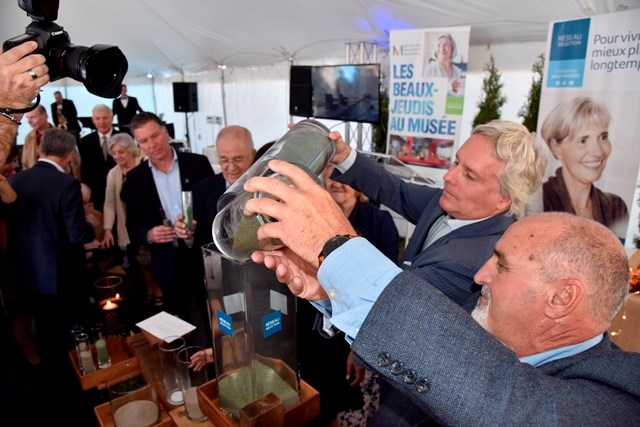 Une pelletée de terre originale pour le Sélection de Vaudreuil