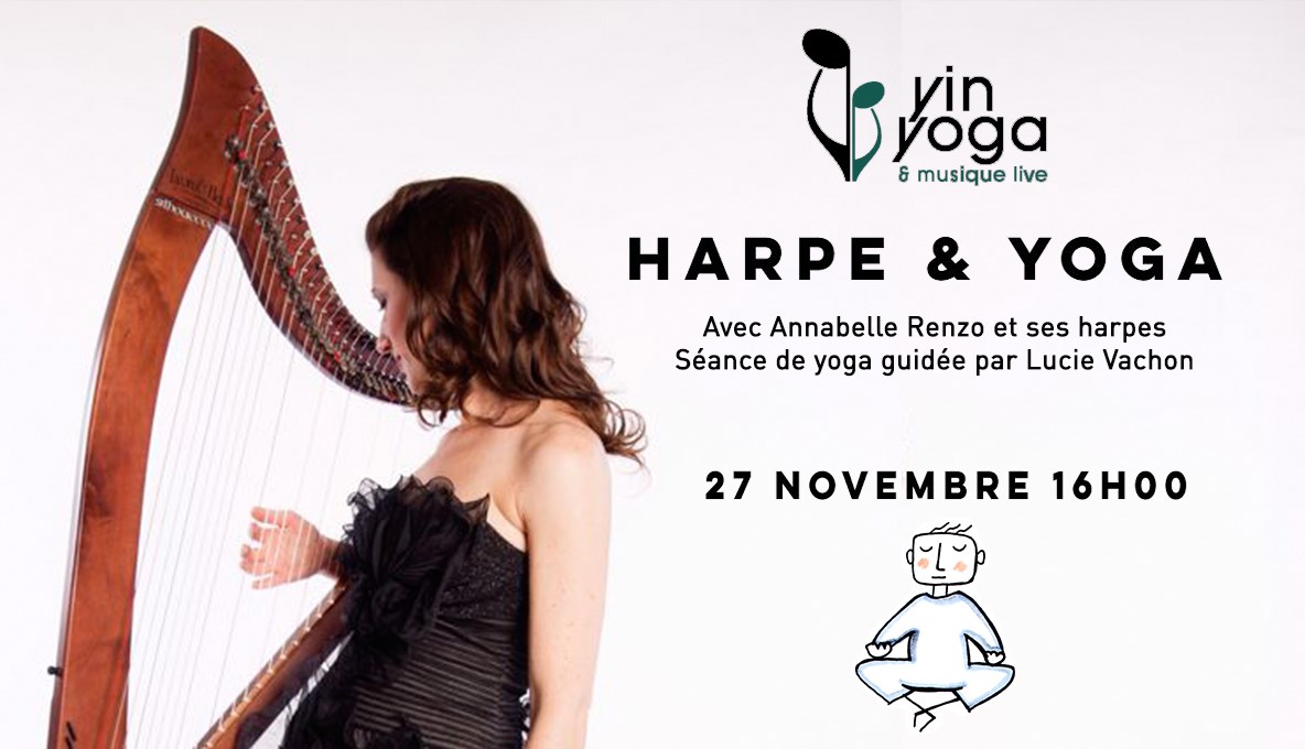 Pratiquer son yoga au son de la harpe!