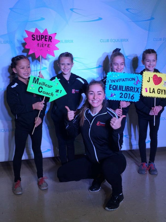 LA FAMILLE GYMINI, FIÈRE DE SES GYMNASTES