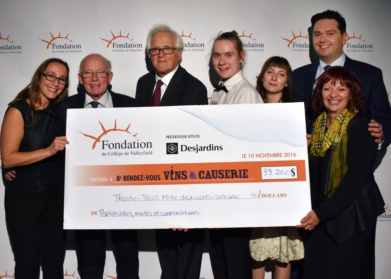 Le 8ième rendez-vous vins et causerie de la fondation du collège de Valleyfield
