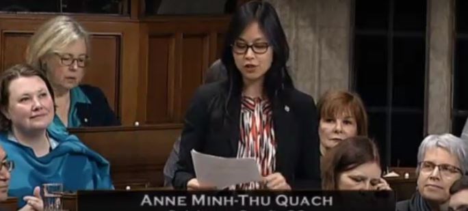 La députée Anne Minh-Thu Quach souligne les 10 ans de la coopérative CSUR