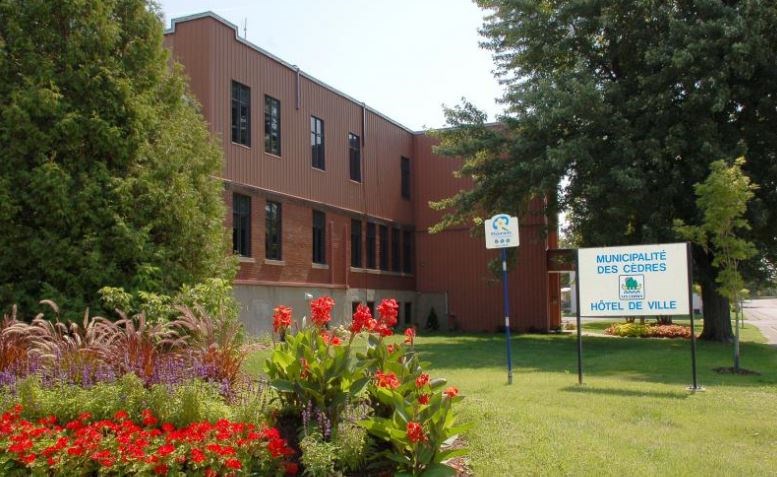 87 550$ pour la Municipalité des Cèdres