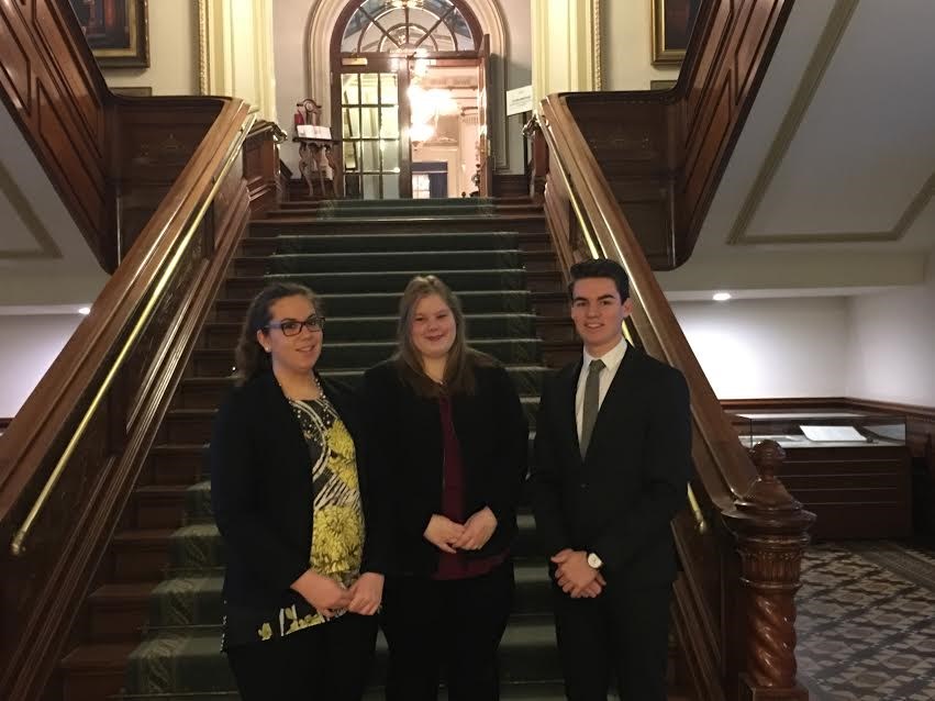 Collège de Valleyfield: trois étudiants sont parlementaires d'un jour
