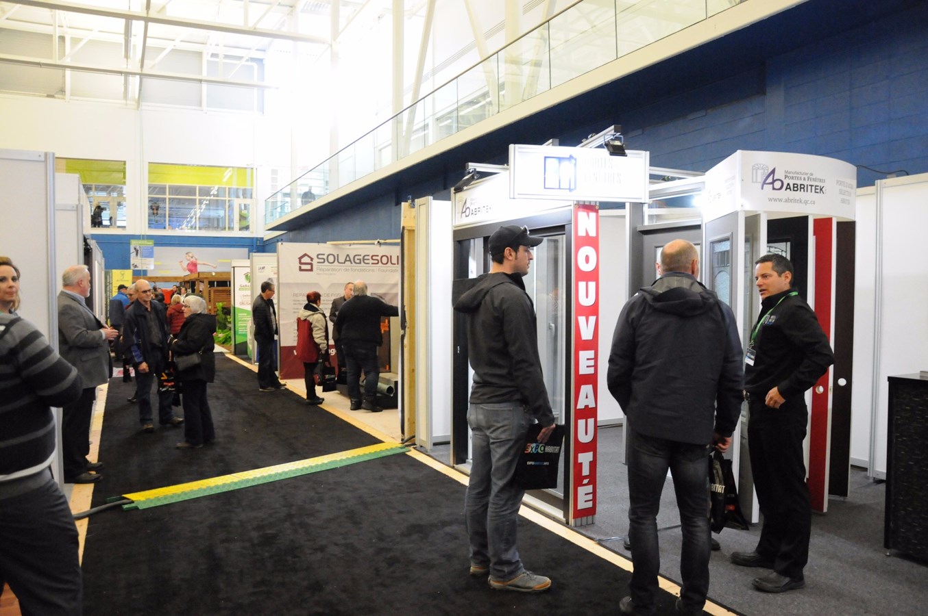 L'Expo Habitat se déroule au Centre Multisports.