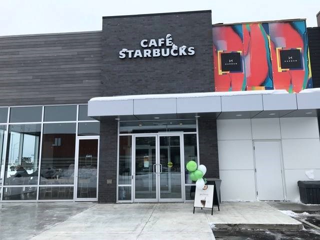 Starbucks ouvre ses portes à Vaudreuil-Dorion.