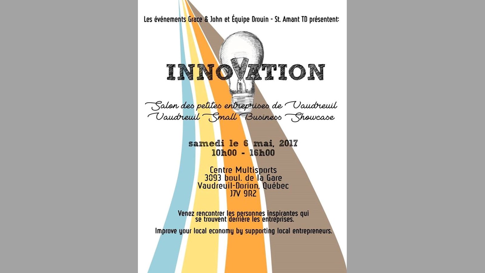 Le tout premier Salon Innovation se tiendra à Vaudreuil-Dorion