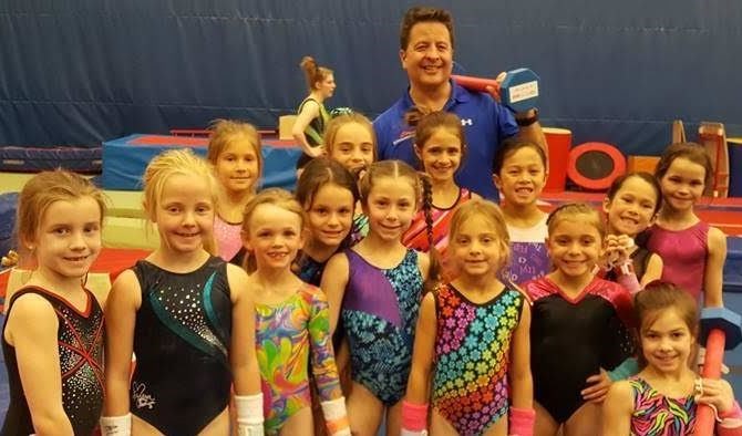 De la grande visite pour les gymnastes de Gymini